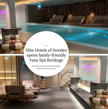 Vana Spa i Borlnge omnmns i European Spa Magazine